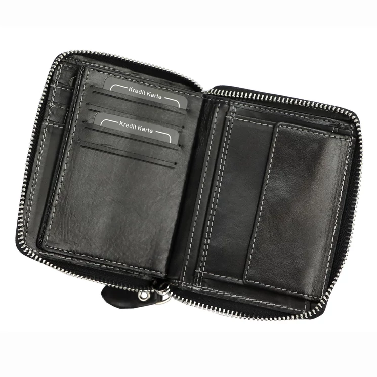 Wild Valódi bőr Pénztárca