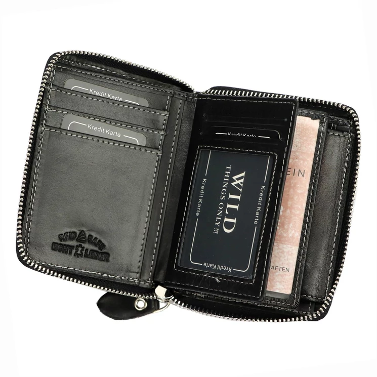 Wild Valódi bőr Pénztárca