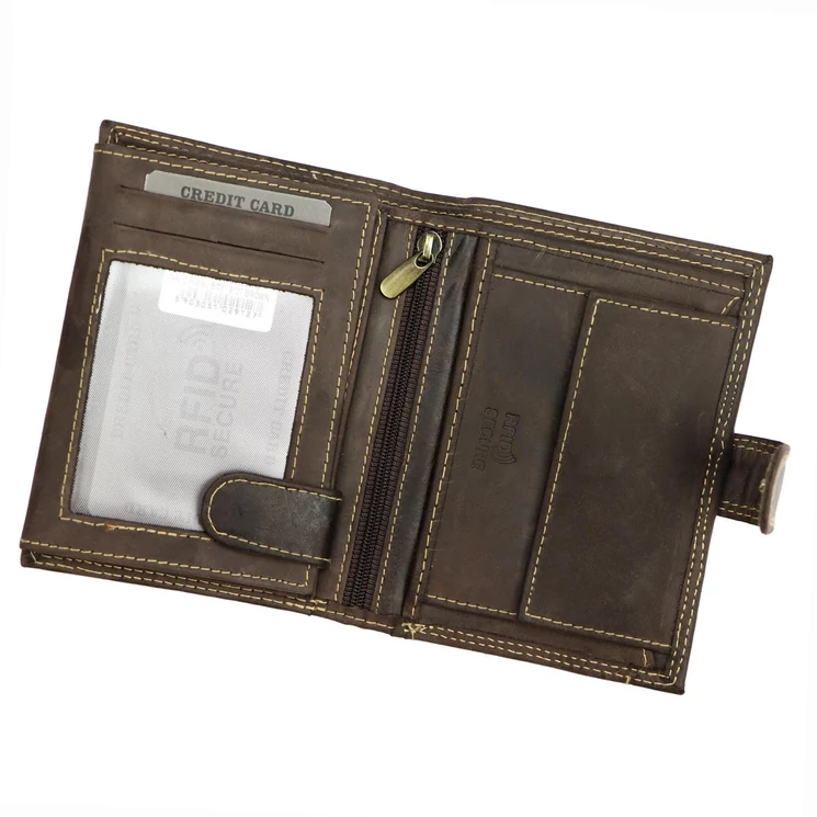 Wild Valódi bőr Pénztárca