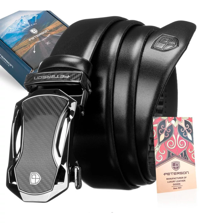 Peterson Valódi bőr Öv 120 cm