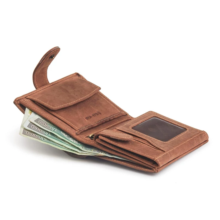 Peterson Valódi bőr Pénztárca