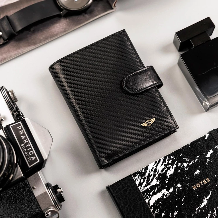 Peterson Valódi bőr Pénztárca