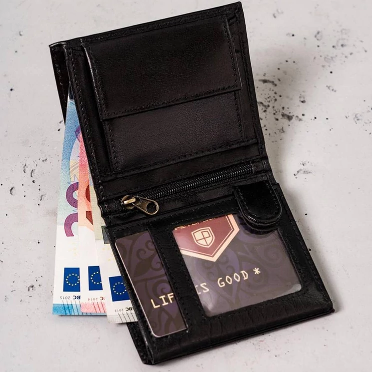 Peterson Valódi bőr Pénztárca