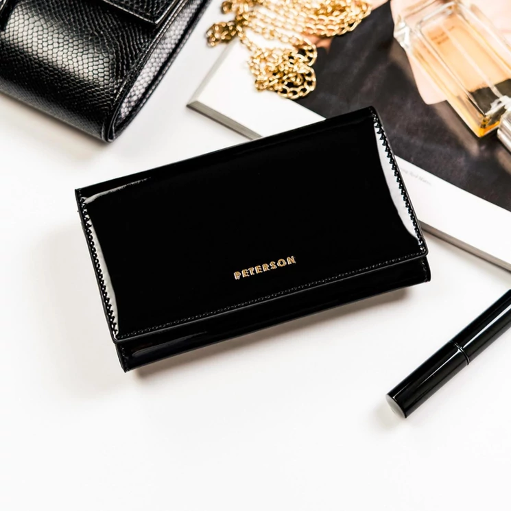 Peterson Valódi bőr Pénztárca