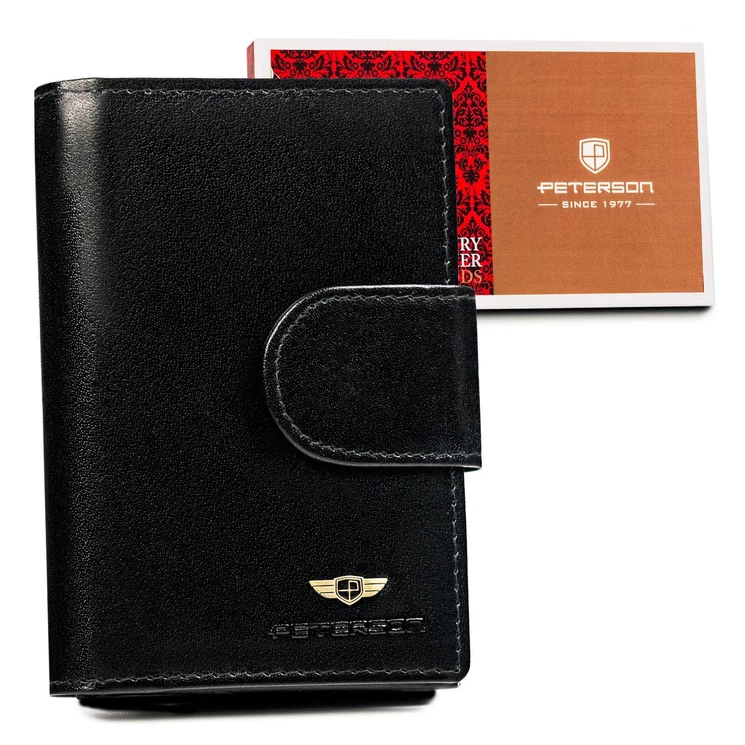 Peterson Valódi bőr Pénztárca