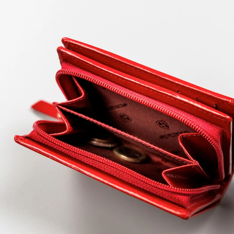 Peterson Valódi bőr Pénztárca