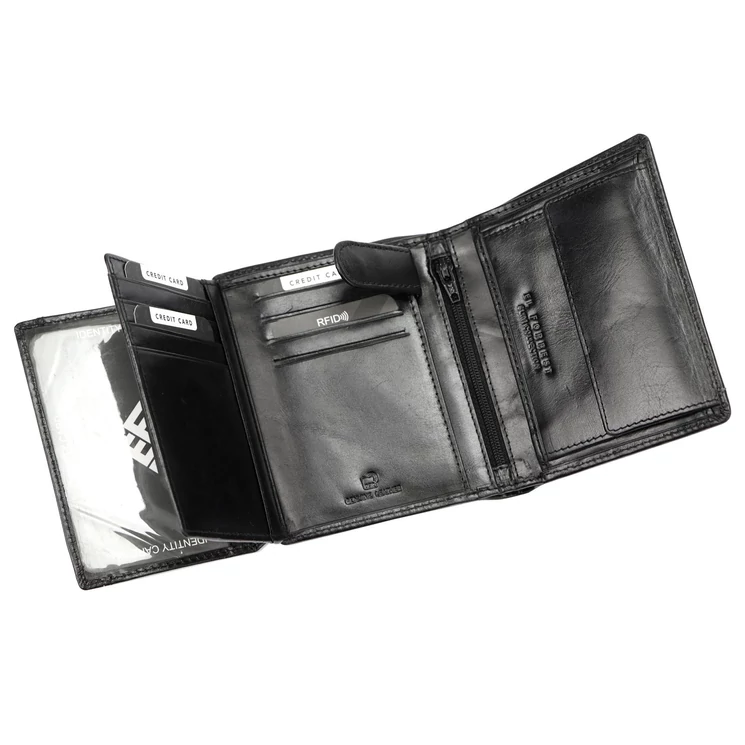 EL FORREST Valódi bőr Pénztárca