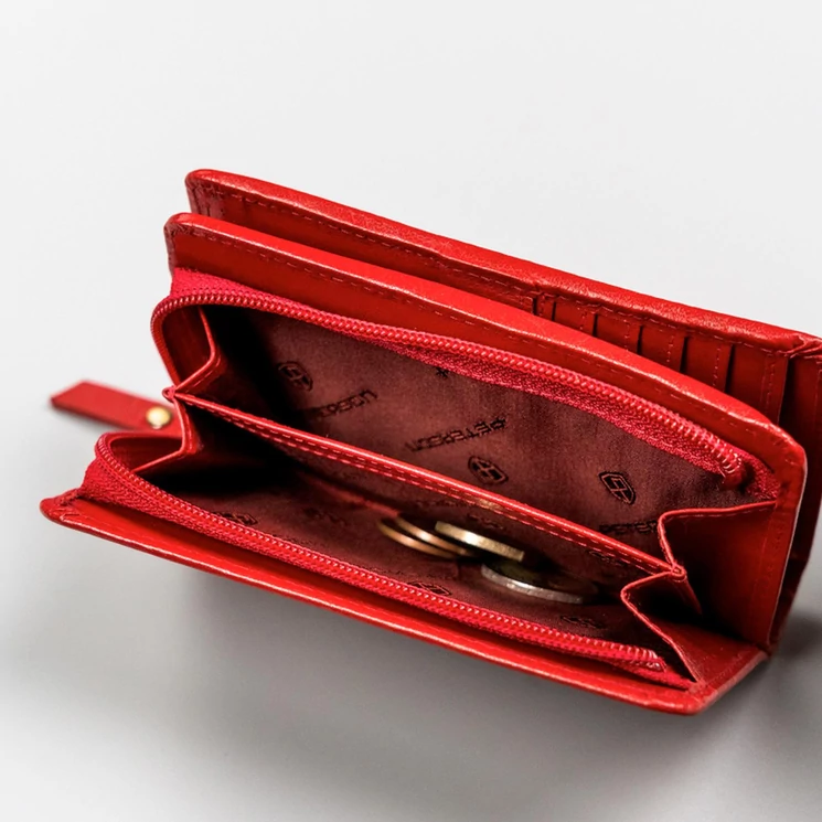 Peterson Valódi bőr Pénztárca