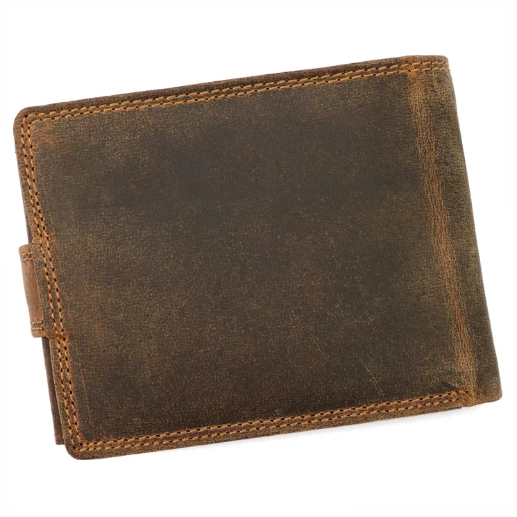 Wild Valódi bőr vadász Pénztárca medve mintával