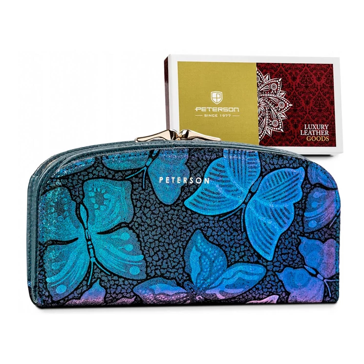 Peterson Valódi bőr Pénztárca