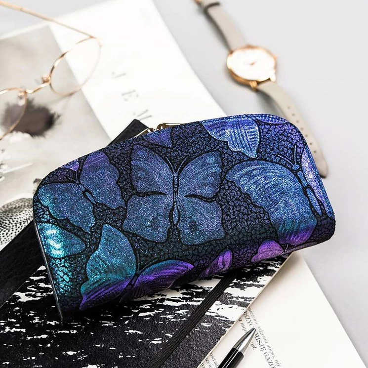 Peterson Valódi bőr Pénztárca