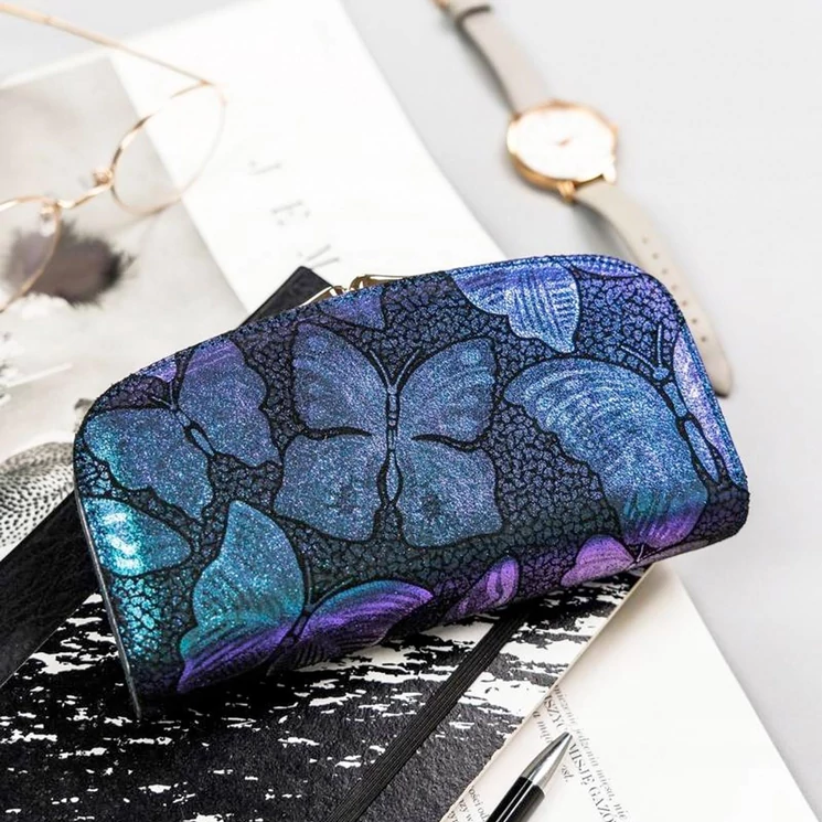 Peterson Valódi bőr Pénztárca