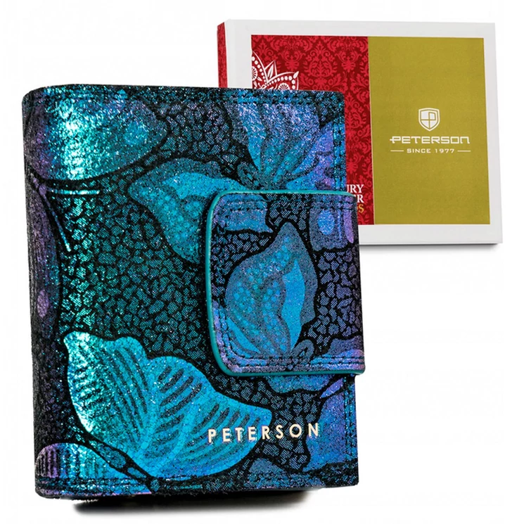 Peterson Valódi bőr Pénztárca