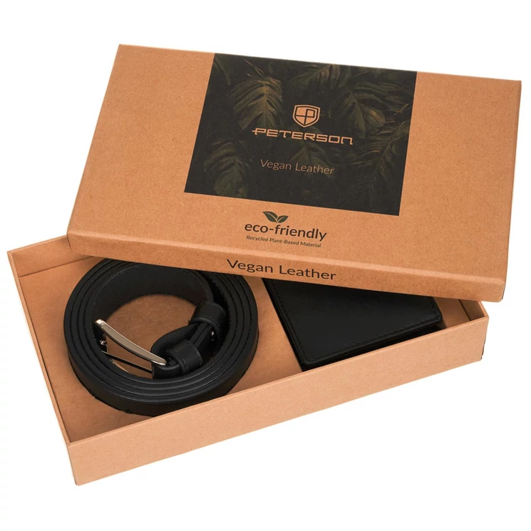Peterson férfi pénztárca és öv Ajándékcsomag