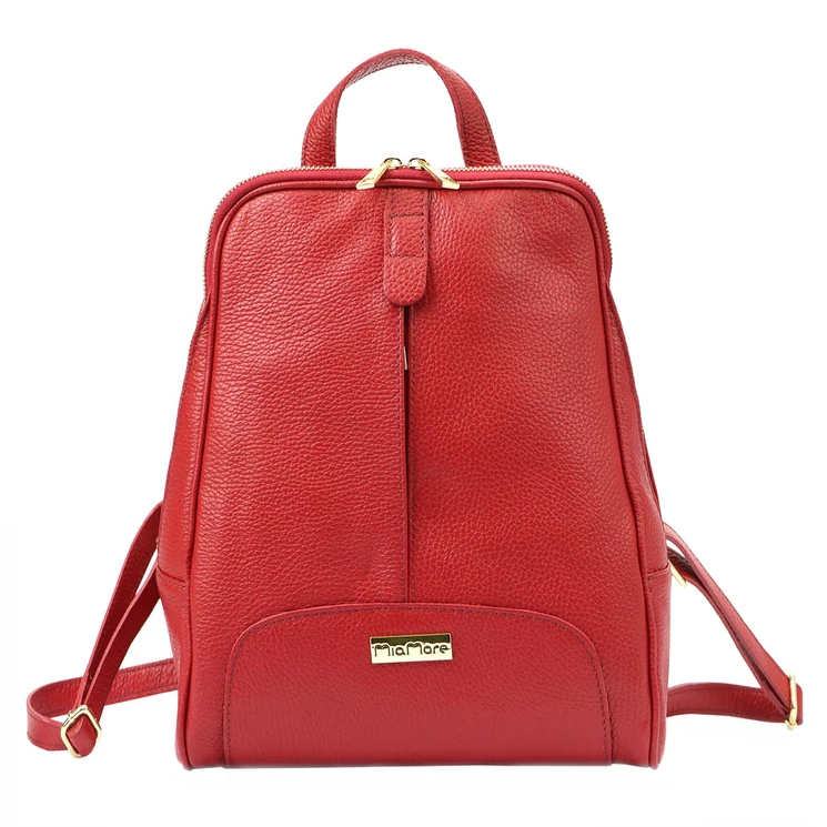 MiaMore Valódi bőr Hátizsák