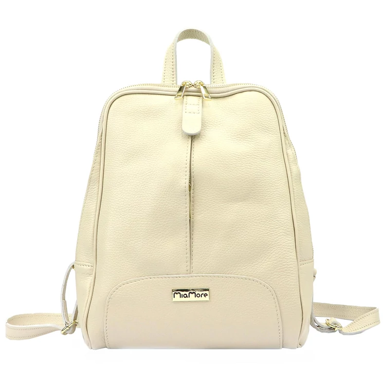 MiaMore Valódi bőr Hátizsák