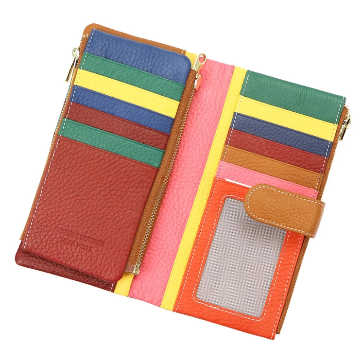 Eslee Valódi bőr Pénztárca