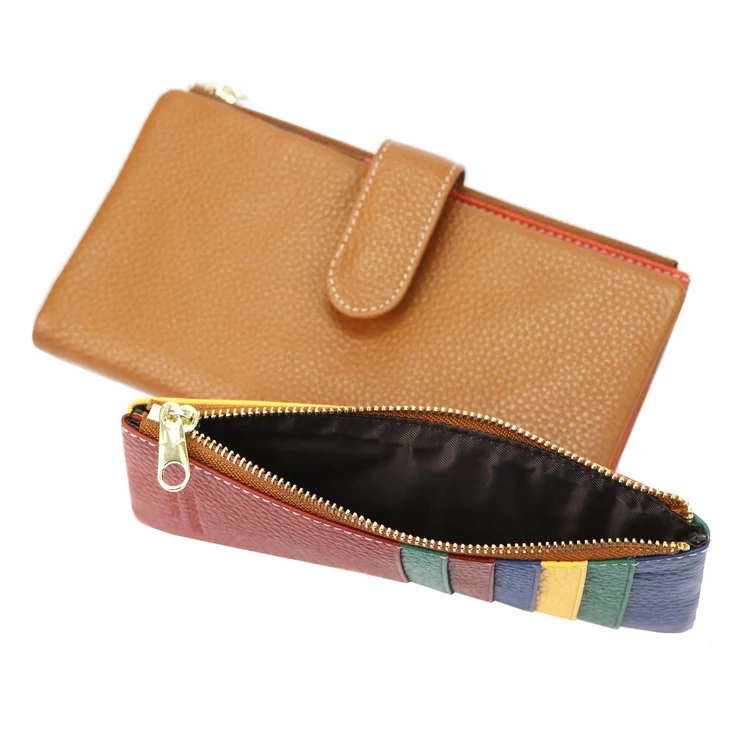 Eslee Valódi bőr Pénztárca