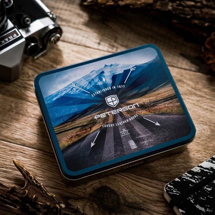 Peterson Valódi bőr Pénztárca