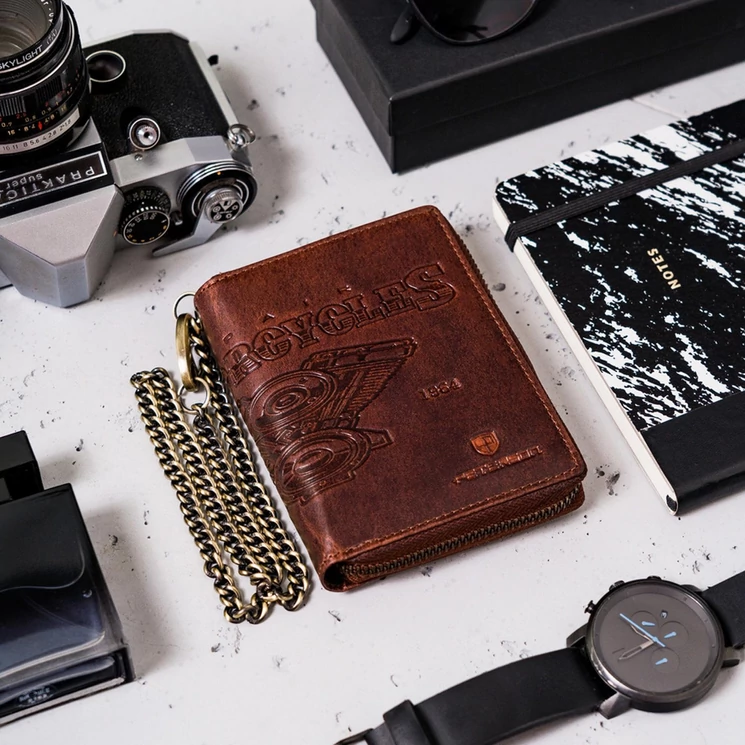 Peterson Valódi bőr Pénztárca