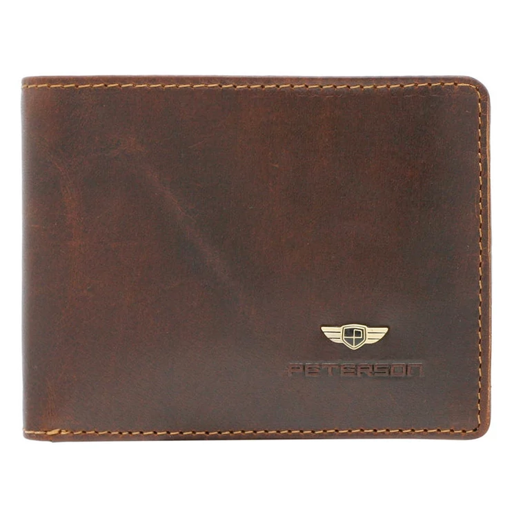 Peterson Valódi bőr Pénztárca