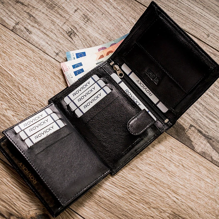 Rovicky Valódi bőr Pénztárca