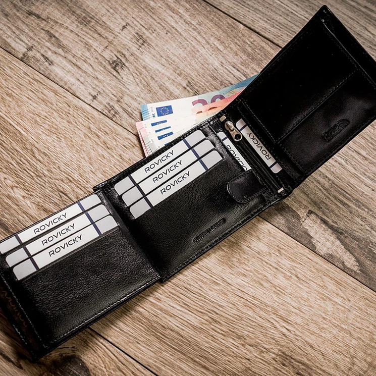 Rovicky Valódi bőr Pénztárca