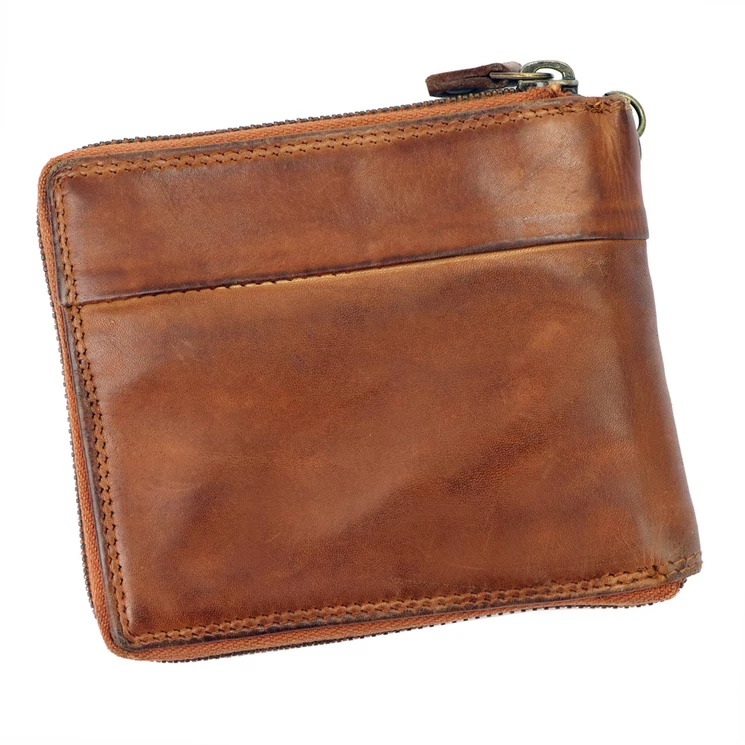 Route 66 Valódi bőr motoros pénztárca