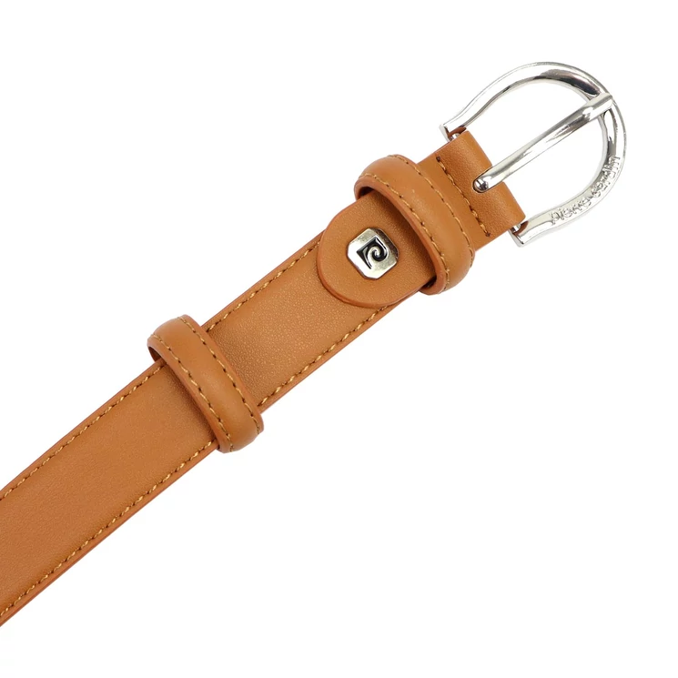Pierre Cardin Valódi bőr Öv ciemny camel (cognac) cm