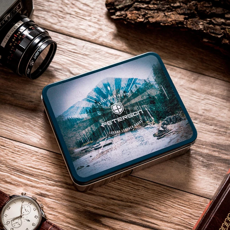 Motoros Valódi bőr Pénztárca