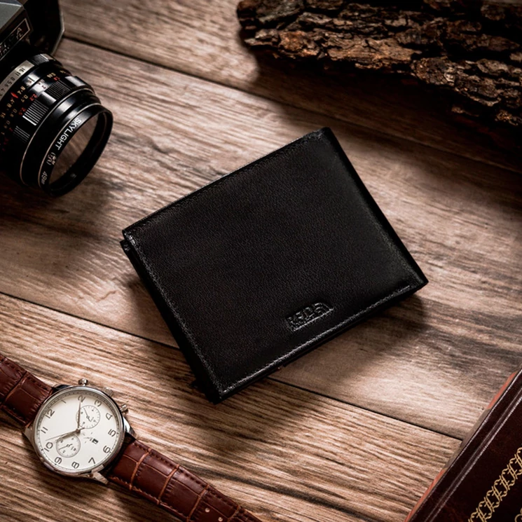 Peterson Valódi bőr Pénztárca