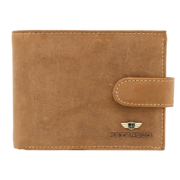 Peterson Valódi bőr Pénztárca