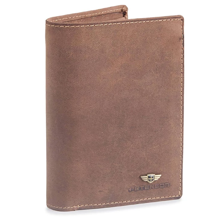 Peterson Valódi bőr Pénztárca