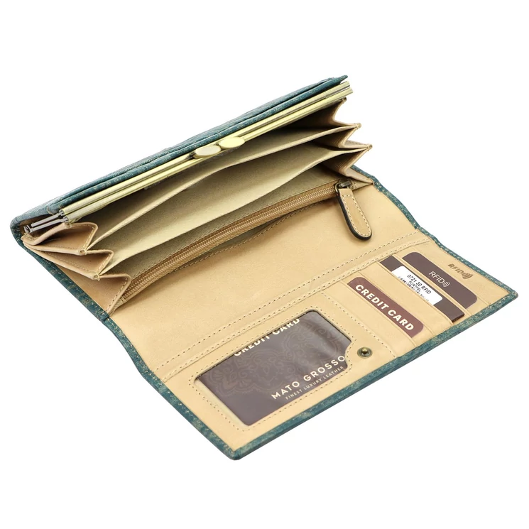 Mato Grosso Valódi bőr Pénztárca