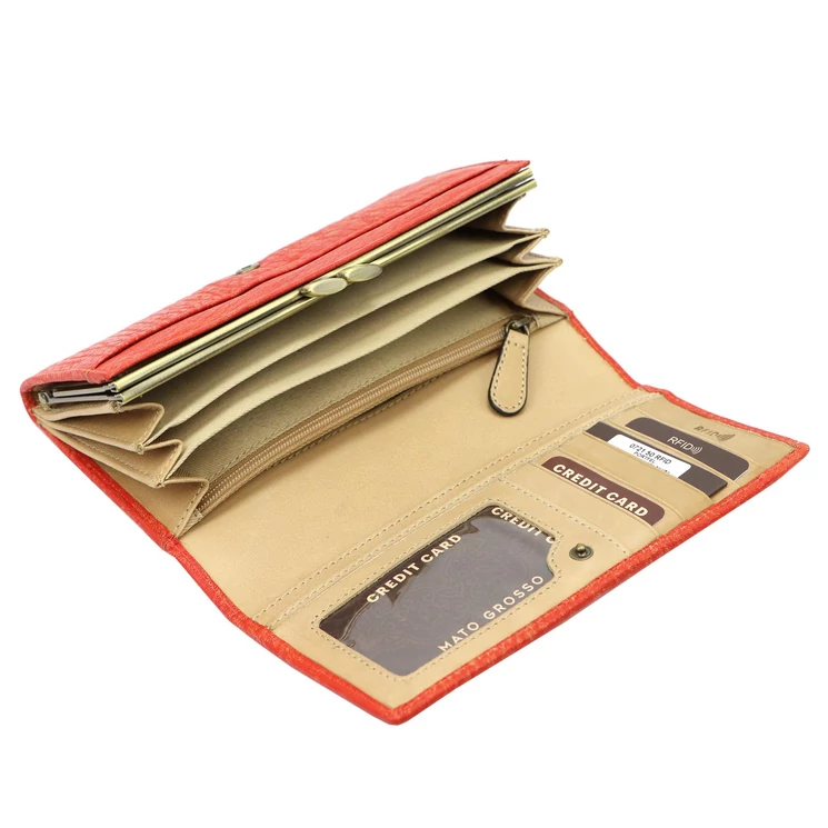 Mato Grosso Valódi bőr Pénztárca