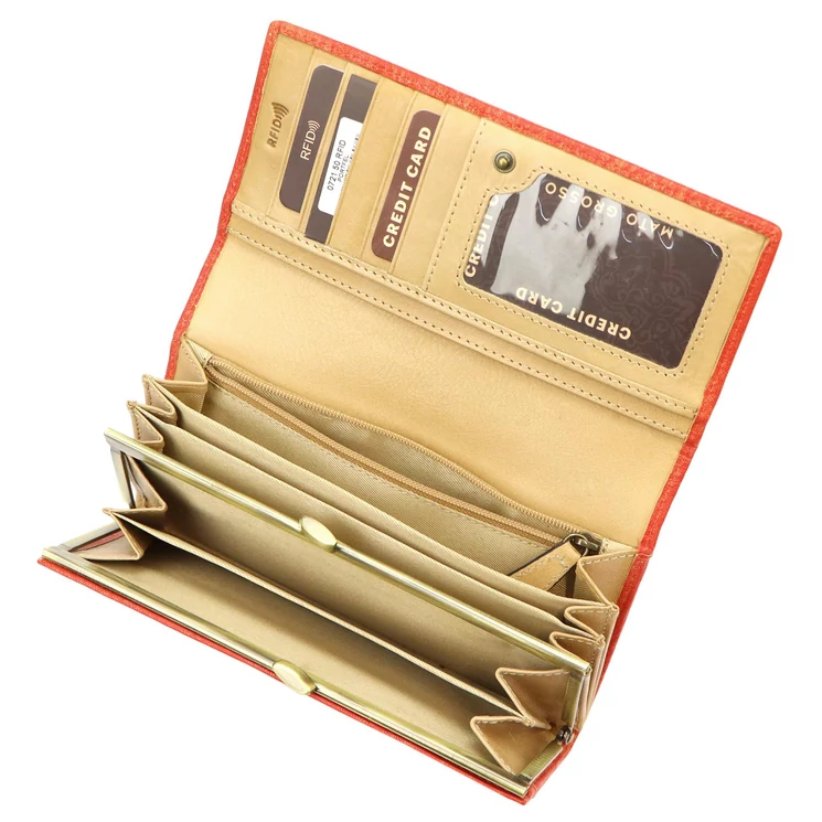 Mato Grosso Valódi bőr Pénztárca