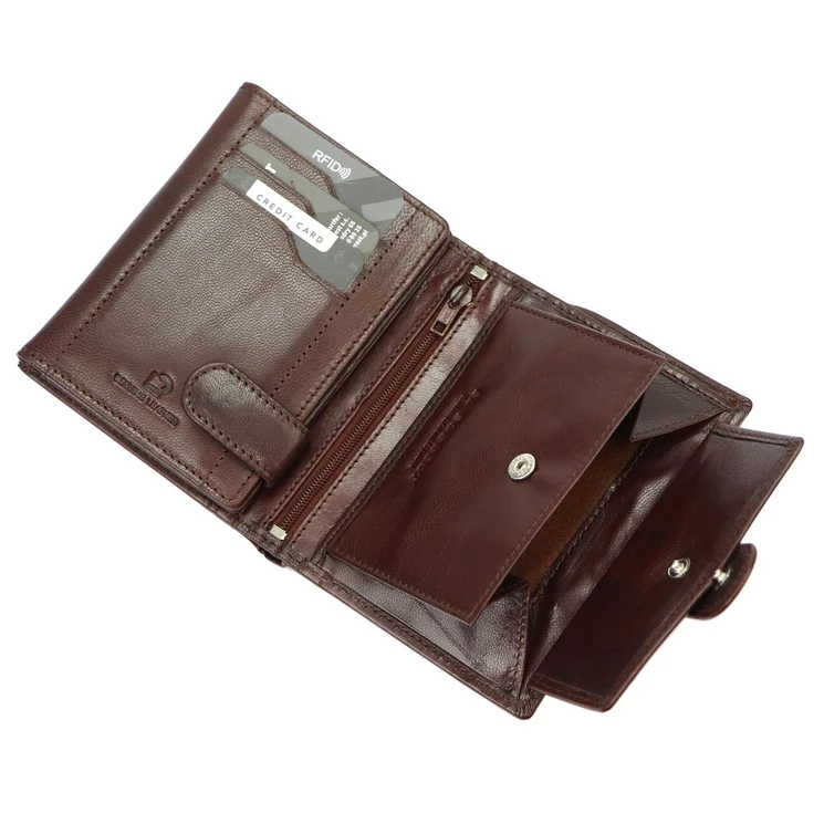 EL FORREST Valódi bőr Pénztárca