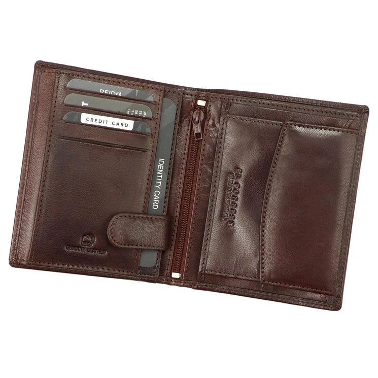 EL FORREST Valódi bőr Pénztárca