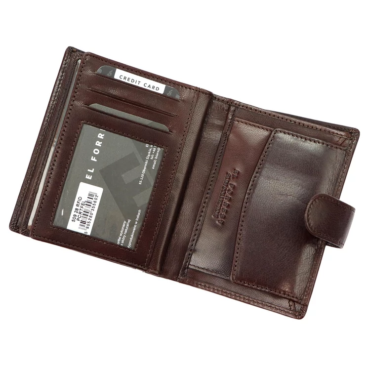 EL FORREST Valódi bőr Pénztárca