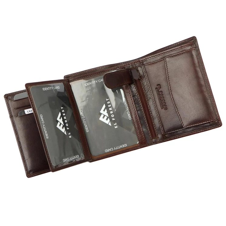 EL FORREST Valódi bőr Pénztárca