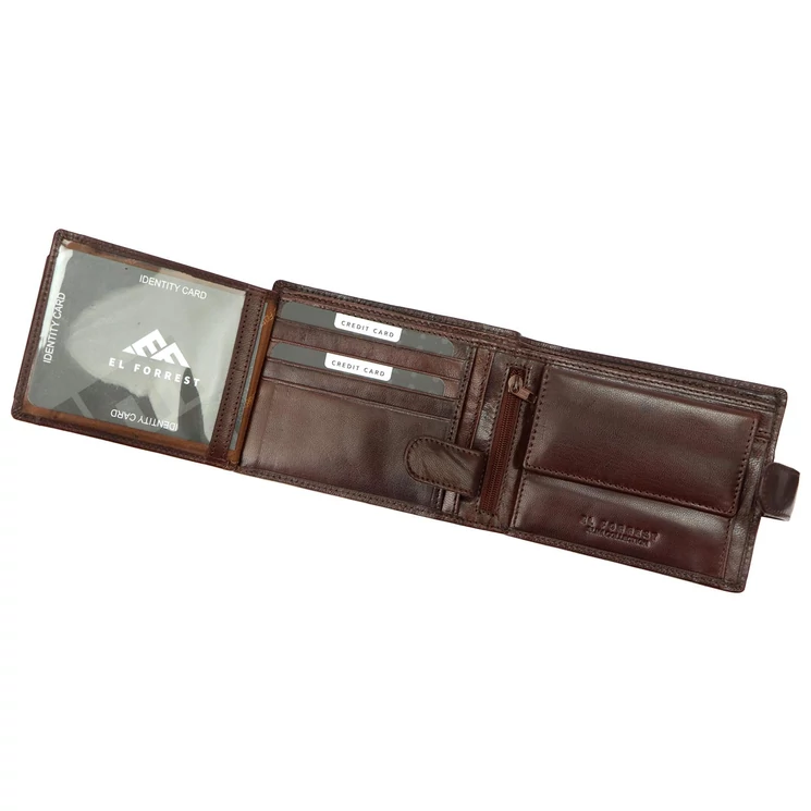 EL FORREST Valódi bőr Pénztárca
