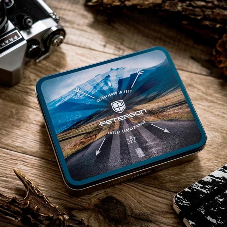 Motoros Valódi bőr Pénztárca