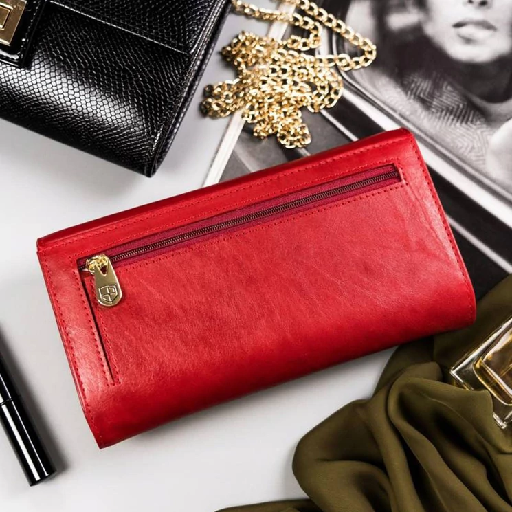 Peterson Valódi bőr Pénztárca