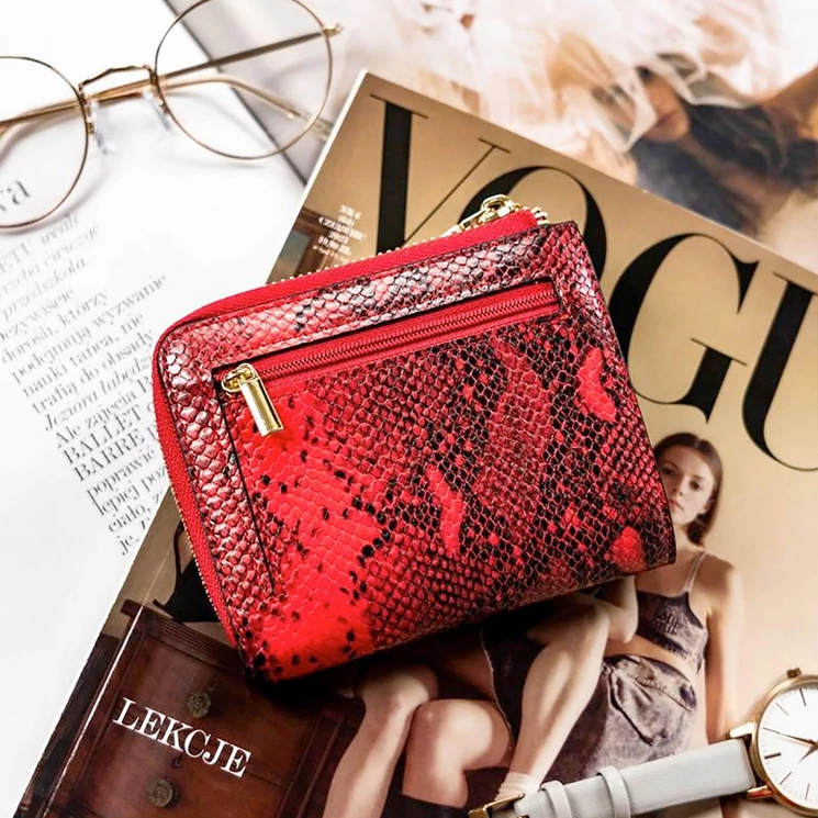 Peterson Valódi bőr Pénztárca