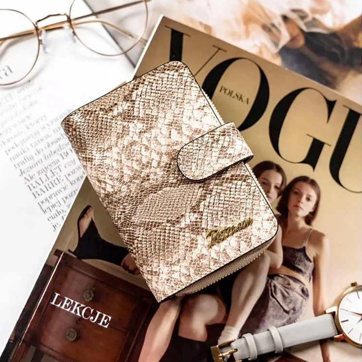 Peterson Valódi bőr Pénztárca