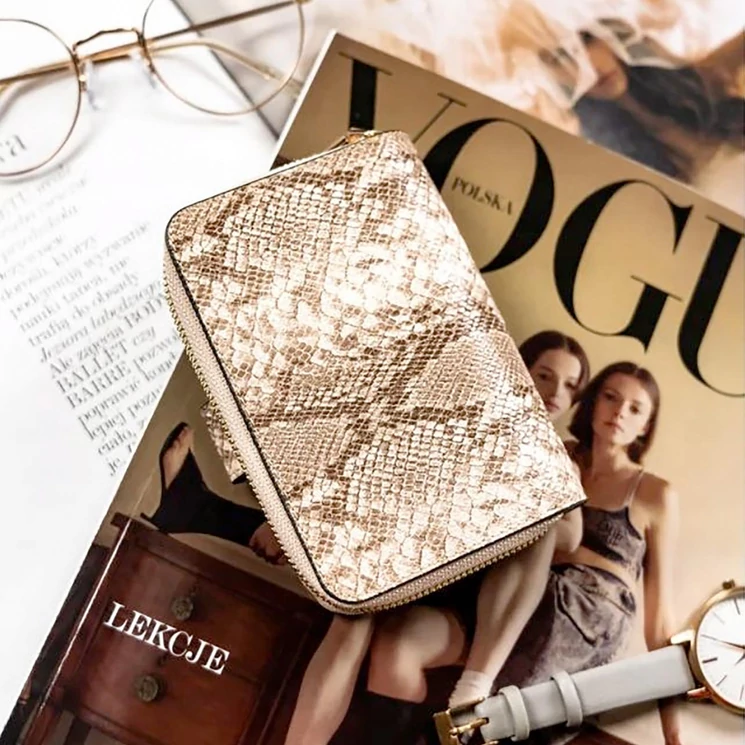 Peterson Valódi bőr Pénztárca