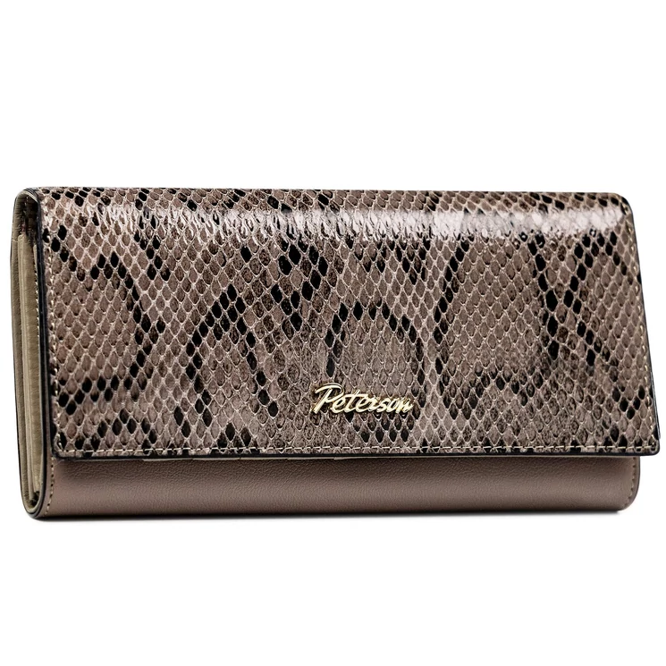 Peterson Valódi bőr Pénztárca