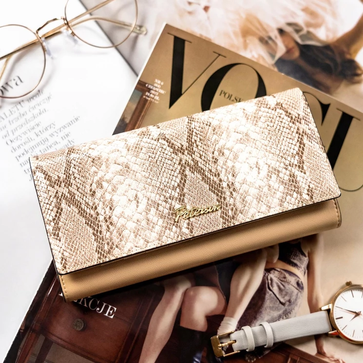 Peterson Valódi bőr Pénztárca