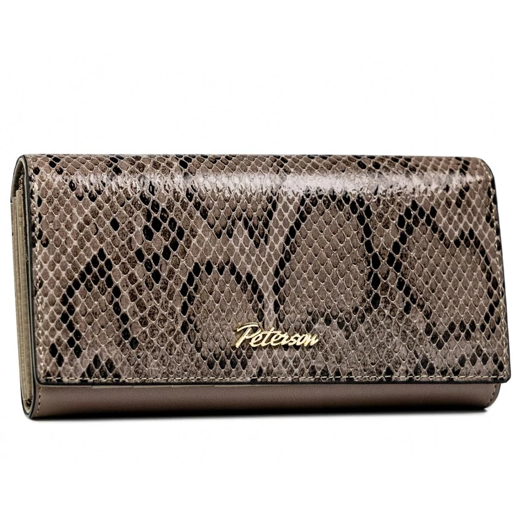 Peterson Valódi bőr Pénztárca