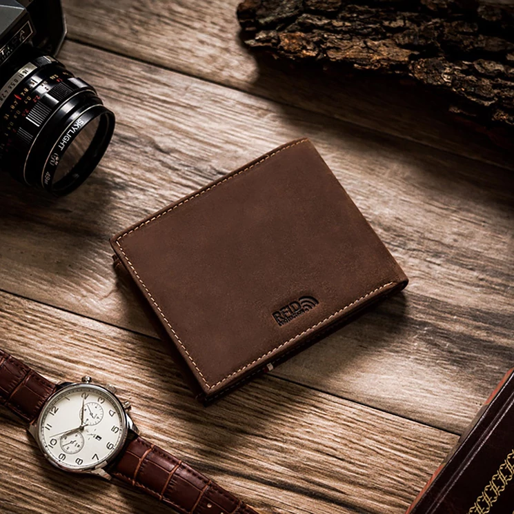 Peterson Valódi bőr Pénztárca